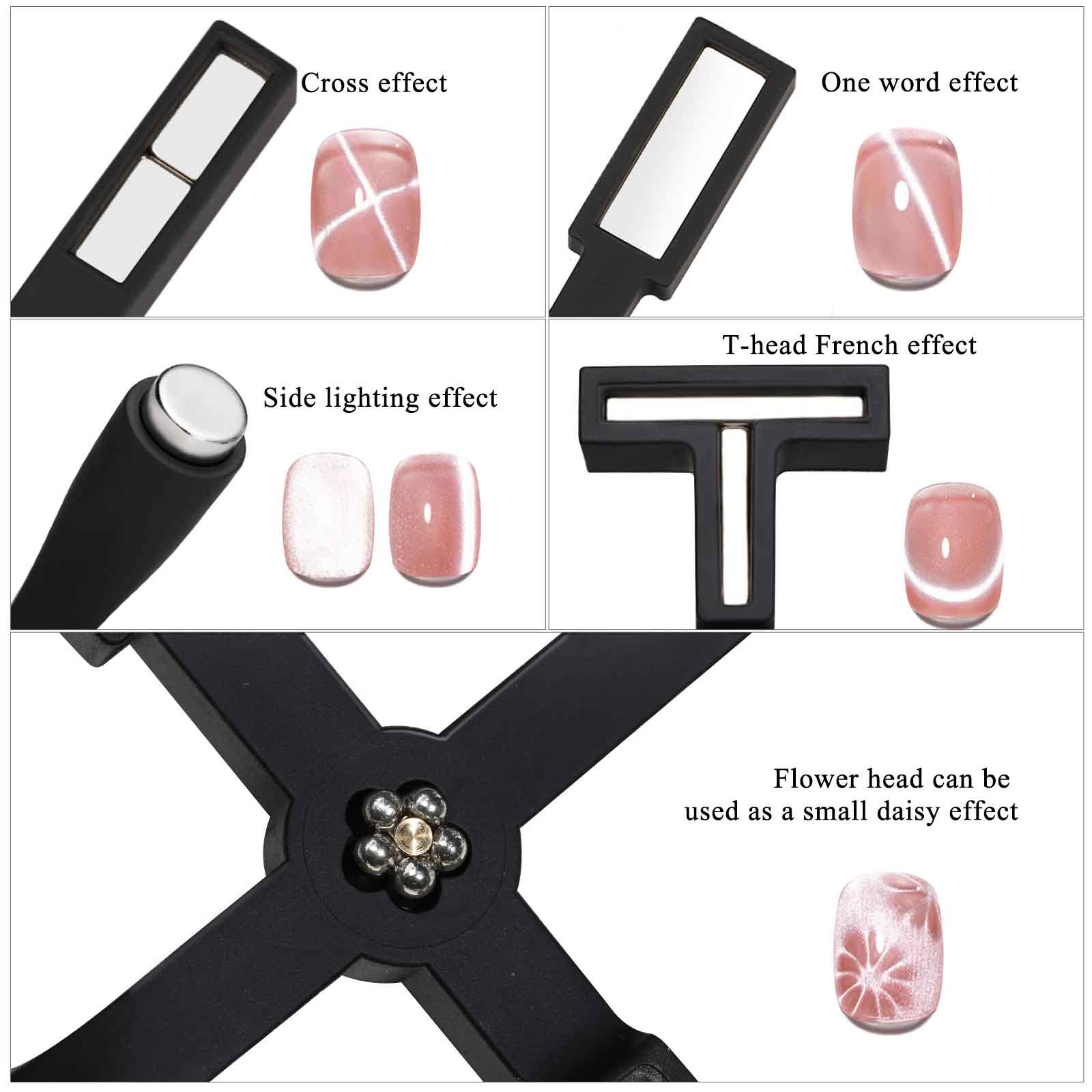 5 Sa 1 Nail Magnet Tool Na-upgrade na Nail Magnet Pens tool