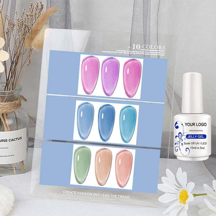 36 Mga Kulay Ice Jelly Gel Polish