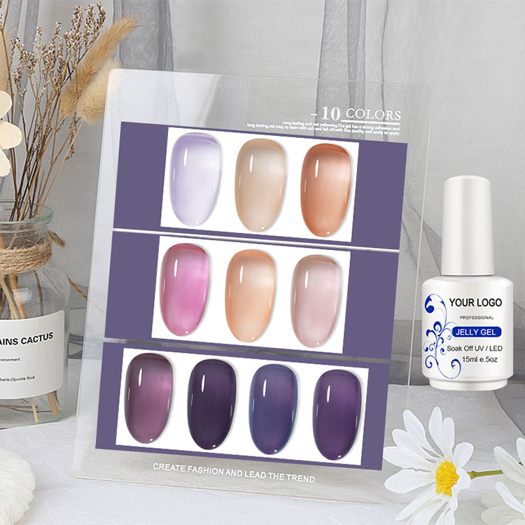 60 Kulay Ice Jelly Gel Polish