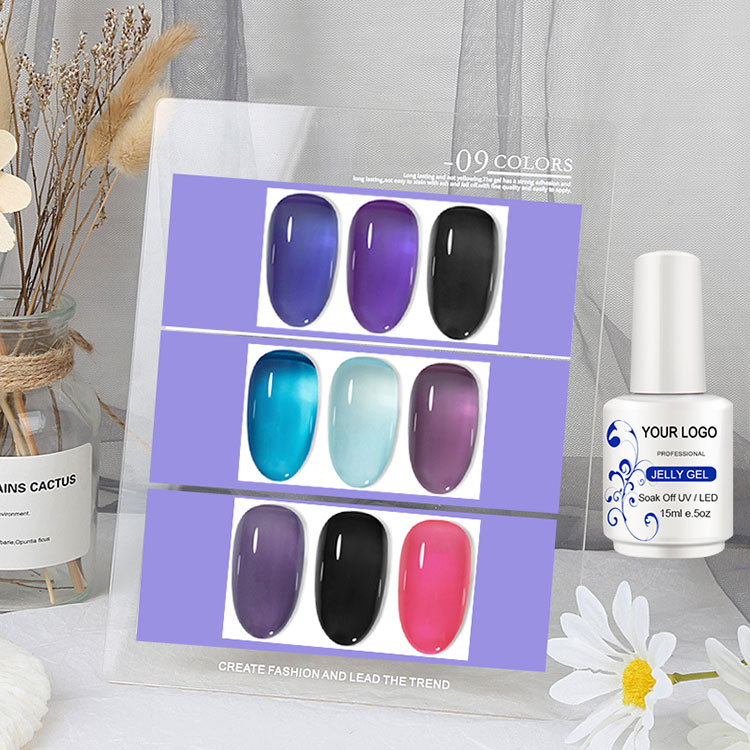90 Mga Kulay Ice Jelly Gel Polish