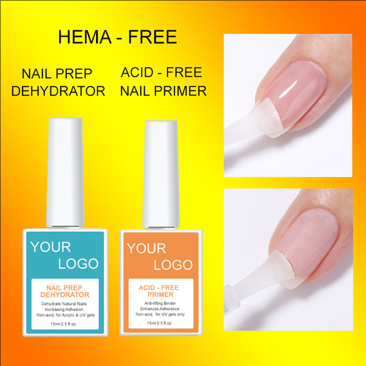 Nail Dehydrator at Nail Primer na walang acid