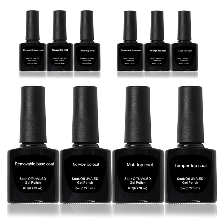 Shine tapusin at pangmatagalang walang punasan base coat