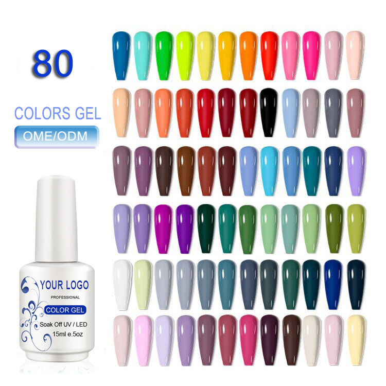 UV gel type purong kulay gel polish