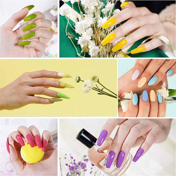 UV gel type purong kulay gel polish